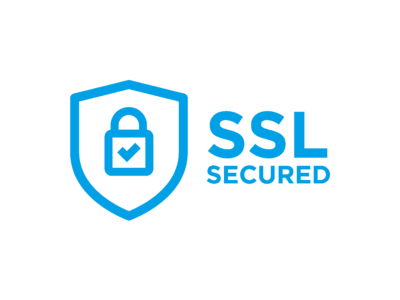 SSL Secured Blue